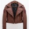 Brown Leather Costume Jacket – Bold Retro Style