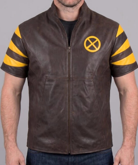X-Men The Last Stand Beast Brown Leather Jacket