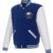 Buffalo Sabres Royal Blue & White Varsity Jacket – Fan Style