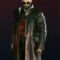 Cyberpunk 2077 Brown Genuine Leather Long Coat