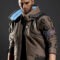 Cyberpunk Samurai Graphic Bomber Jacket