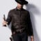 Fear The Walking Dead John Dorie Brown Leather Vest