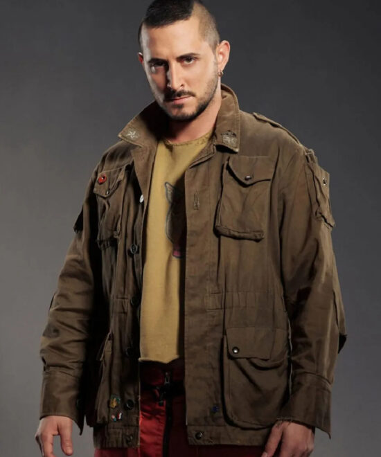 Frenchie The Boys Green Field Jacket