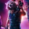 Guardians of Galaxy Vol 2 Rocket Raccoon Blue Vest