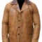 Jamie Dutton Brown Genuine Leather Jacket