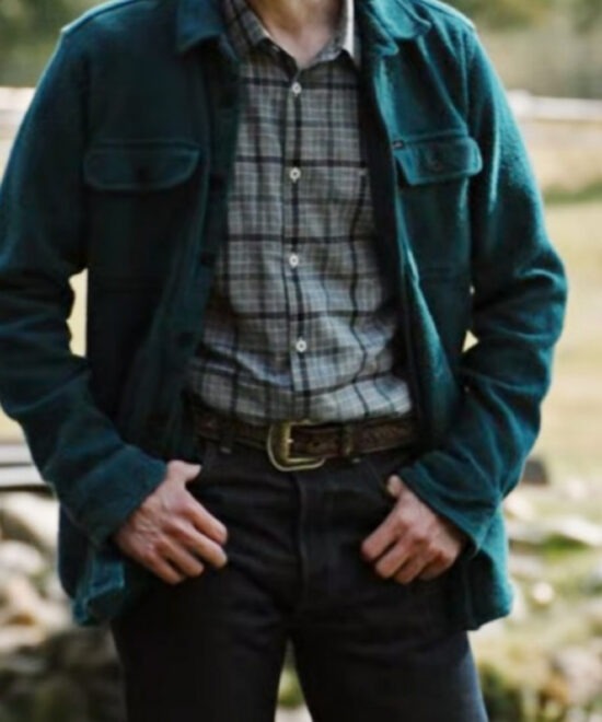 Jamie Dutton Green Wool Ranch Jacket