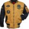 Kids’ Yellow MA-1 Flight Bomber Jacket – Aviator Style