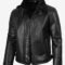 Men’s Black B3 Aviator Jacket – Faux Shearling Lined