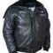 Men’s Black Leather Flight Jacket – Classic Aviator Style
