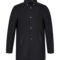 Men’s Black Wool Jacket – Button Down Collar Classic Style