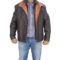 Men’s Dark Brown Leather Jacket – Classic Western-Inspired Style
