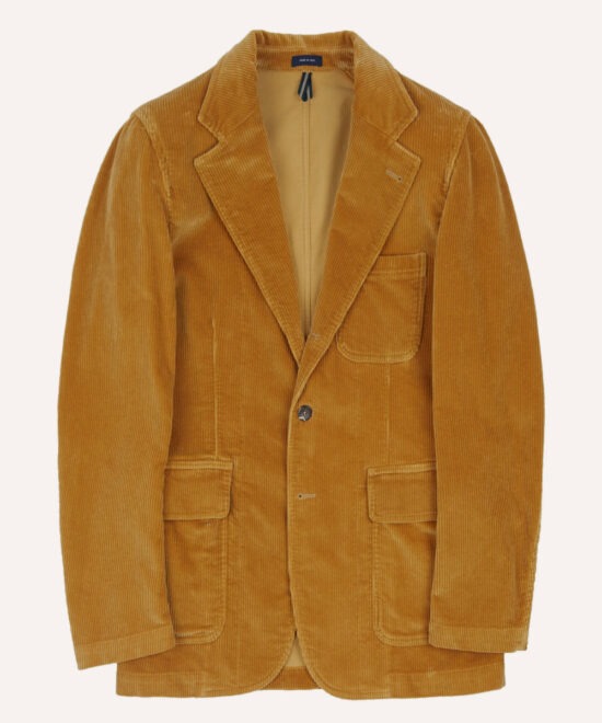 Mo Brings Brown Corduroy Blazer Jacket
