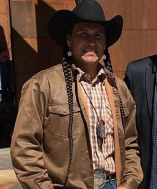 Mo Brings Plenty Brown Cotton Ranch Jacket
