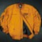Orange Techwear Tactical Jacket – Futuristic Utility Style
