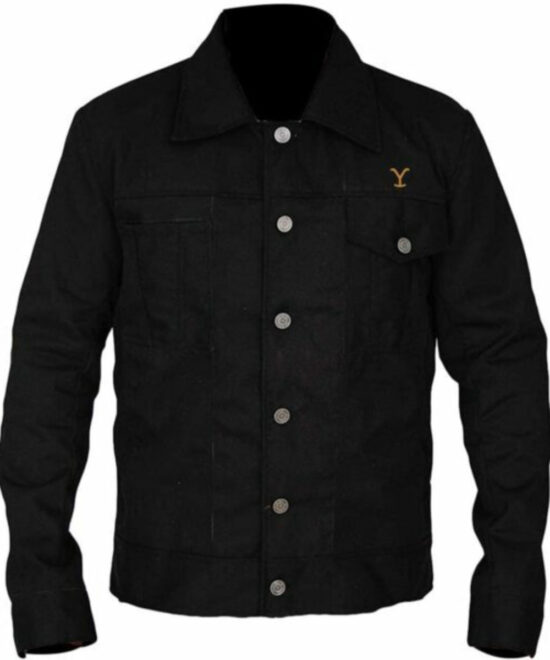 Rip Wheeler Black Suede Leather Ranch Jacket