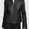 Rowan Faux Suede Leather Racer Jacket – Modern Style