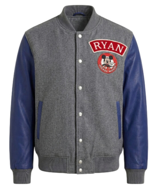 Ryan Gosling Mickey Mouse Club Varsity Jacket