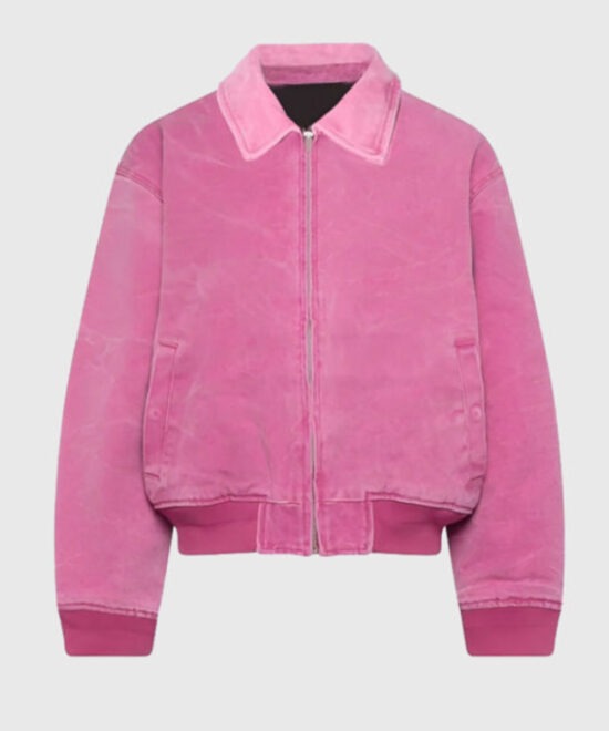 Ryan Gosling Pink Bomber Jacket
