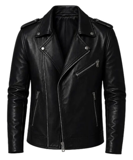 Ryan Gosling Saturday Night Live Black Leather Jacket