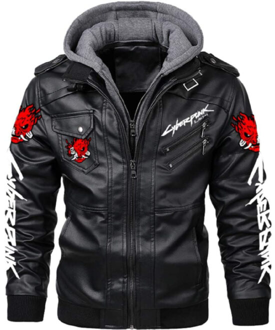Samurai Black Genuine Leather Jacket