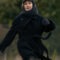 Sandra Hüller Project Hail Mary Black Wool Coat