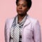 Suicide Squad 2 Amanda Waller Pink Wool Blazer