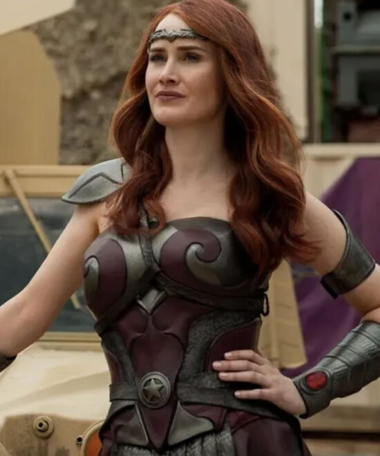 The Boys Queen Maeve Leather Corset