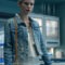 The Boys S03 Erin Moriarty Sky Blue Denim Trucker Jacket