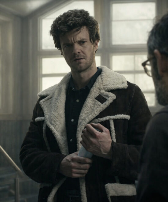 The Boys S05 Jack Quaid Black Suede Shearling Jacket