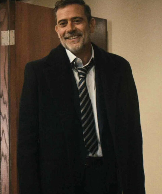 The Boys Season 4 Jeffrey Dean Morgan Black Trench Coat