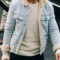 The Nice Guys Ryan Gosling Jacket Fur denim