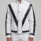 Thriller Michael Jackson White Leather Jacket