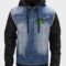 Watch Dogs Game T Bone Grady Denim Jacket With Hood