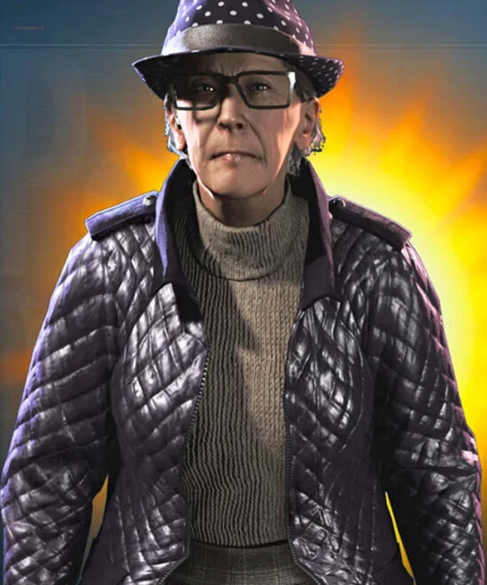 Watch Dogs Legion Helen Dashwood Quilted Leather Jacket