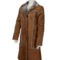 Beth Dutton Yellowstone Brown Suede Long Coat – Western Chic Look