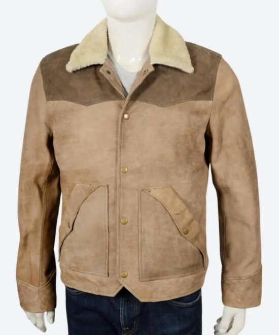 Yellowstone-Inspired John Dutton Suede Ranch Jacket