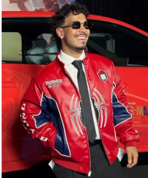 Cristian Andres Spider-Man Jacket – 2026 Premiere Inspired Marvel Superhero Jacket