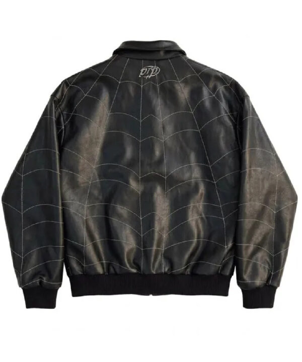Spider-Man Brand New Day Black Leather Jacket – Superhero Style