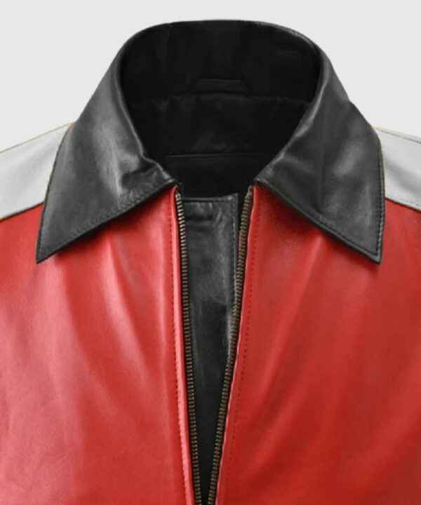 8 Ball Pool David Puddy Bomber Leather Jacket
