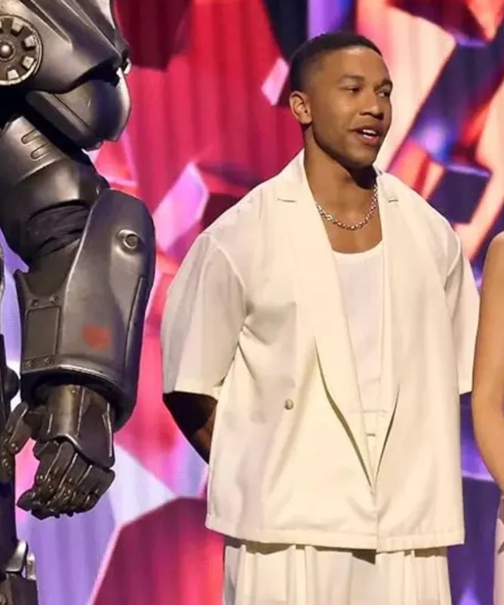Aaron Moten Fallout 2024 White Crop Jacket