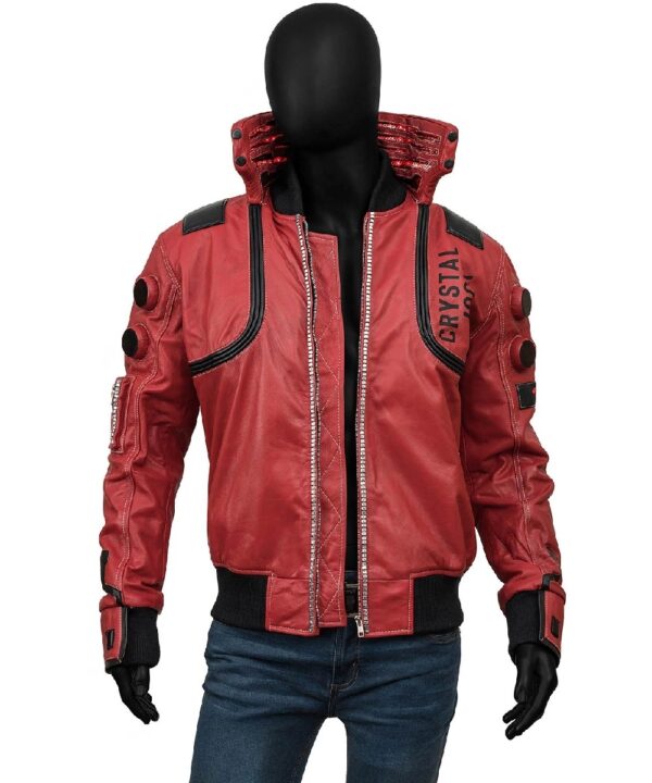 Akira Kaneda Red Capsule Motorcycle Jacket