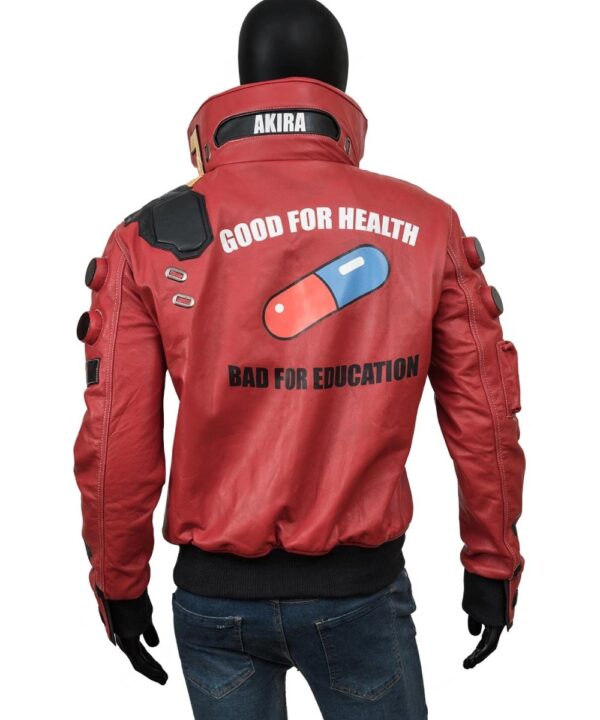 Akira Kaneda Red Capsule Motorcycle Jacket