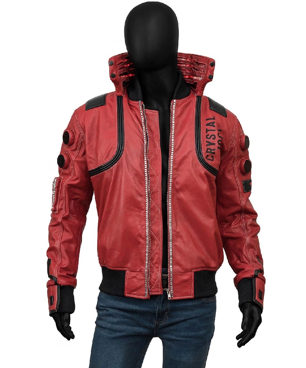 Akira Kaneda Red Capsule Motorcycle Jacket