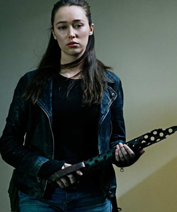 Alycia Debnam Carey Fear the Walking Dead Leather Jacket