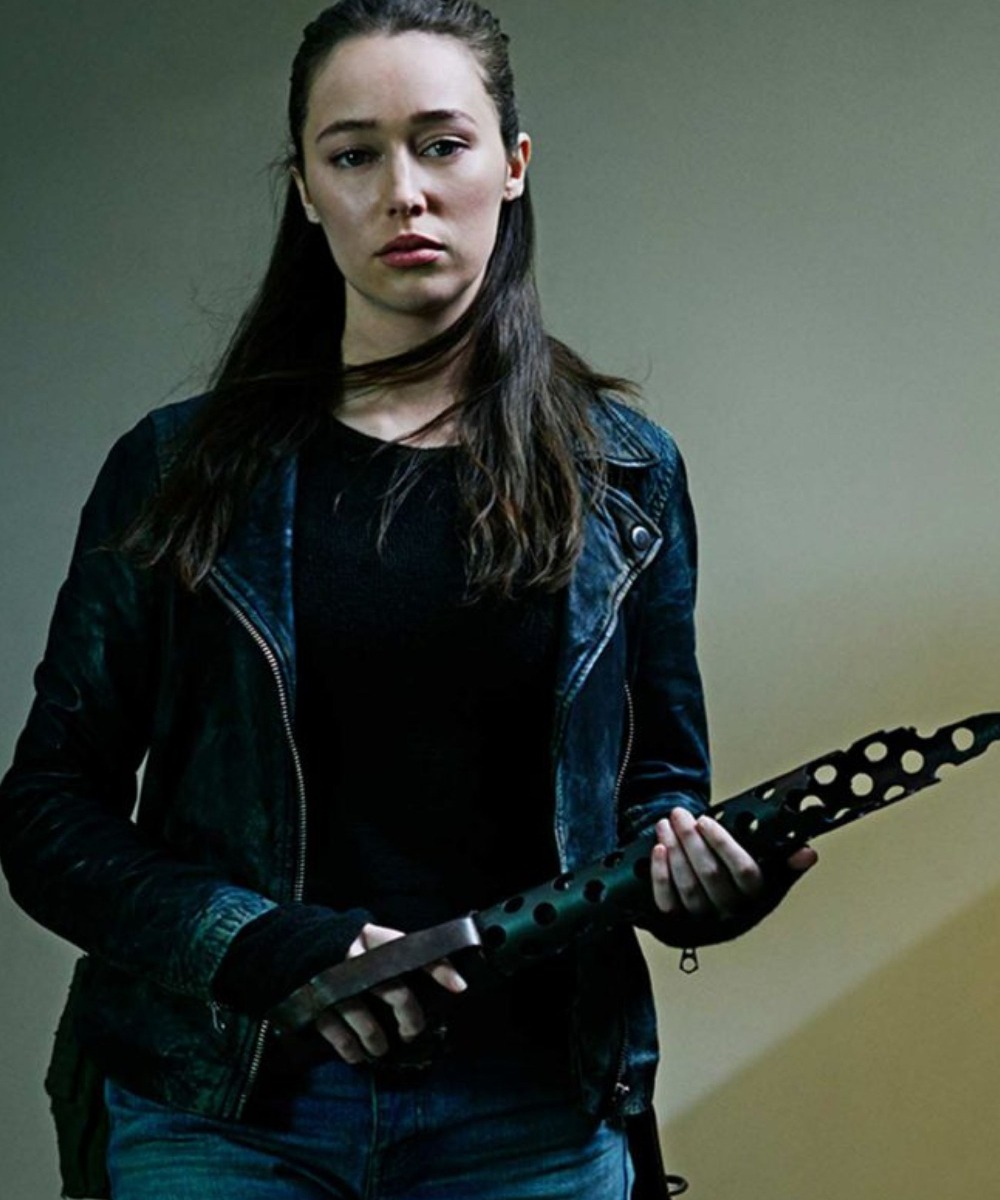 Alycia Debnam Carey Fear the Walking Dead Leather Jacket