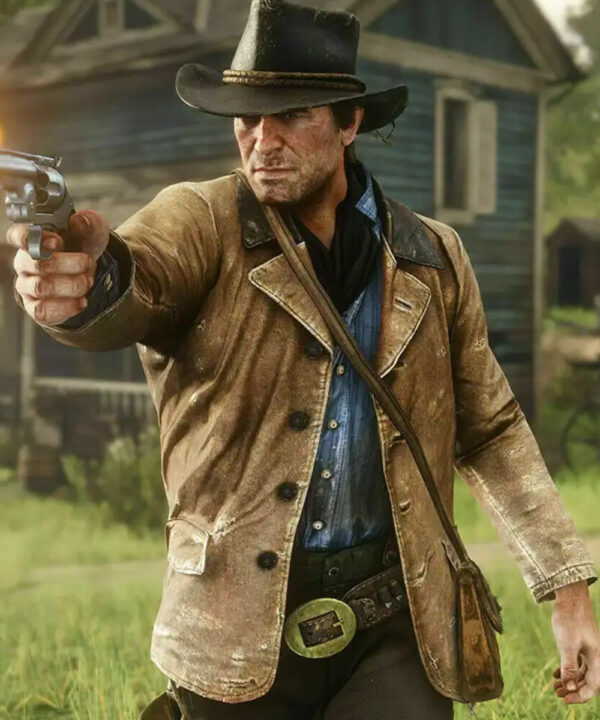 Arthur Morgan Red Dead Redemption 2 Brown Leather Coat