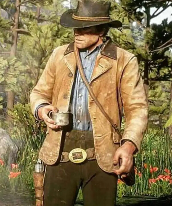 Arthur Morgan Red Dead Redemption 2 Brown Leather Coat