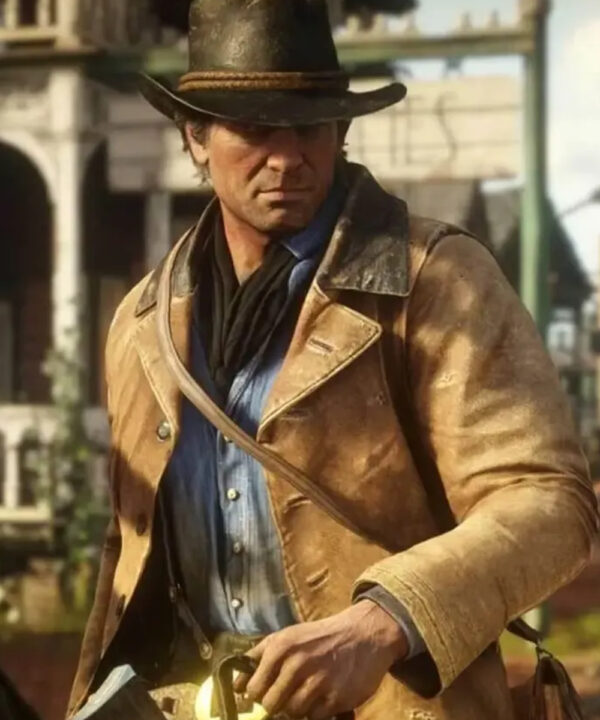Arthur Morgan Red Dead Redemption 2 Brown Leather Coat