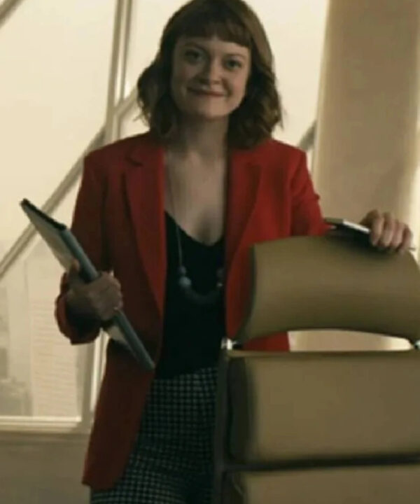 Ashley Barrett The Boys Red Blazer