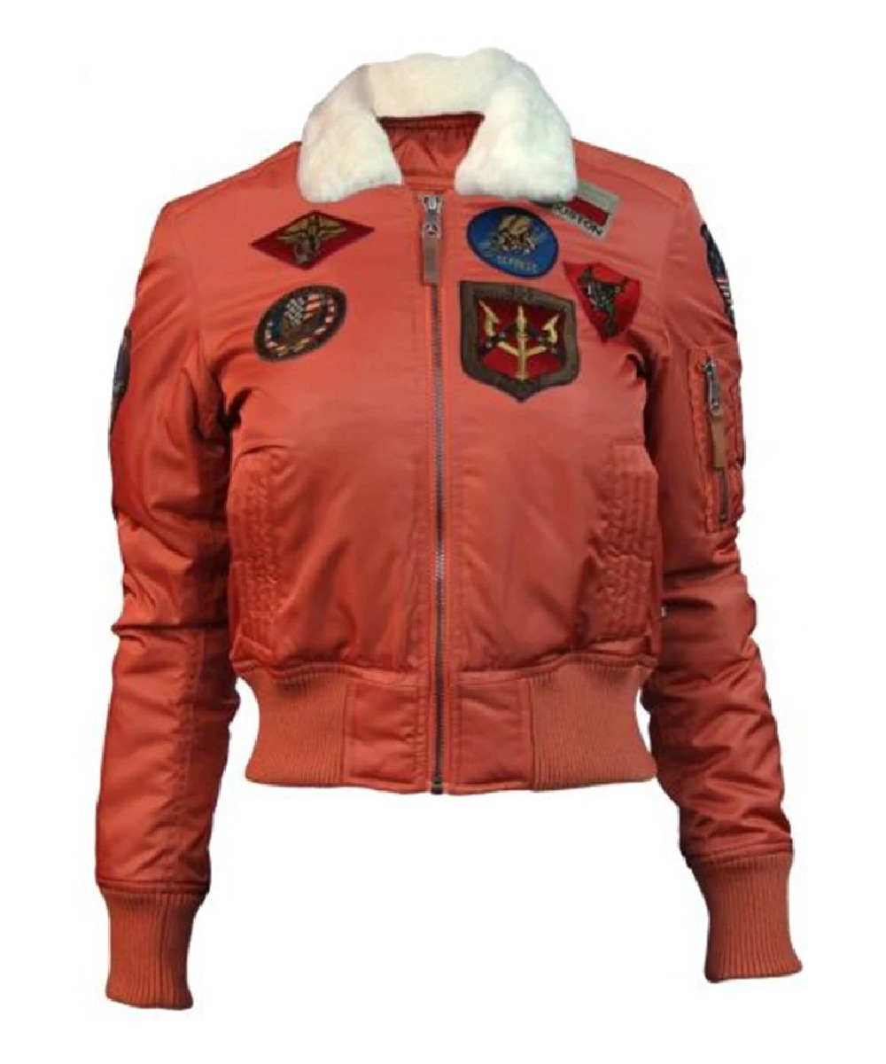 B-15 Flight Bomber Jacket – Patched Aviator Style